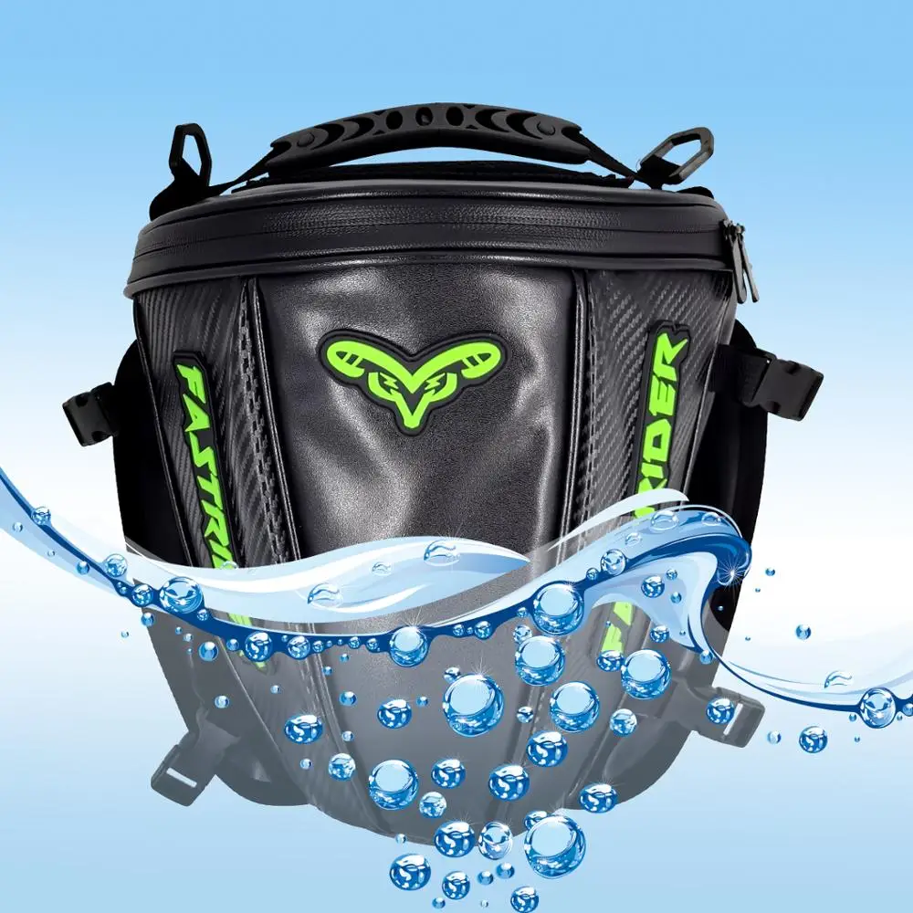 Верх из кожи седельная сумка мотоциклетная нога Водонепроницаемый Moto Танк Mochila
