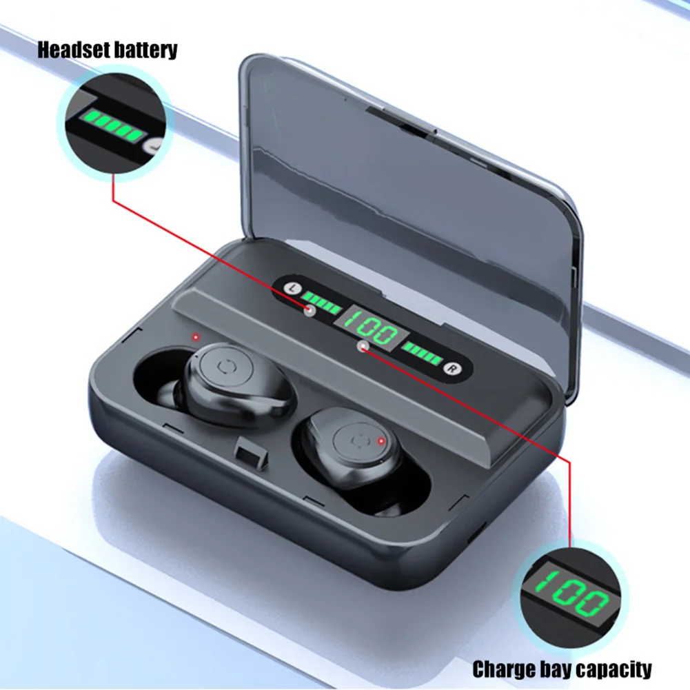BTH230 TWS 5,0 беспроводные bluetooth-наушники, стерео наушники с сенсорным управлением, наушники с зарядным устройством