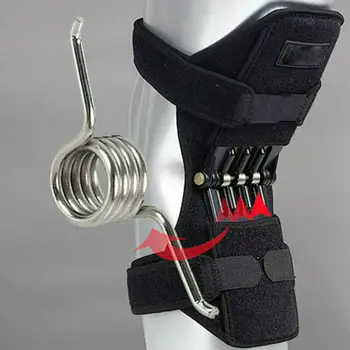 

1Pcs Powerful Knee Stabilizer Pads Powerful Rebound Spring Force Support Running Knee Pad Power LiftJoint Support Dropshipping