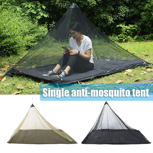 Portable Mosquito Net Outdoor Travel Tent Mosquito Net Camping Hiking Tent  Pyramid Bed Tent - AliExpress