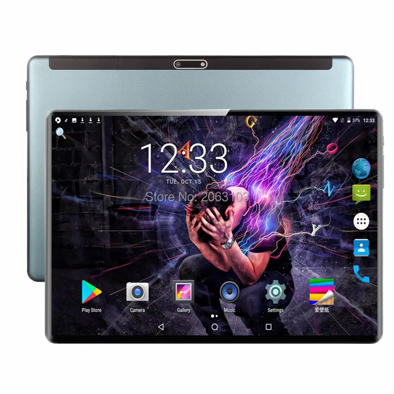 

2020 Fast Shipping Android 9.0 Tablet PC Tab Pad 10 Inch IPS 8 Core 6GB RAM 128GB ROM Dual SIM Phone Call 10.1" Phablet Tablets