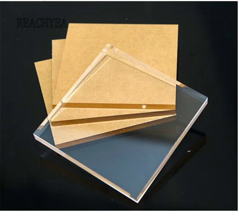 1pcs 30*40cm Plexiglass Transparent Clear plastic Sheet acrylic board organic glass polymethyl methacrylate 2/3/4/5mm thickness