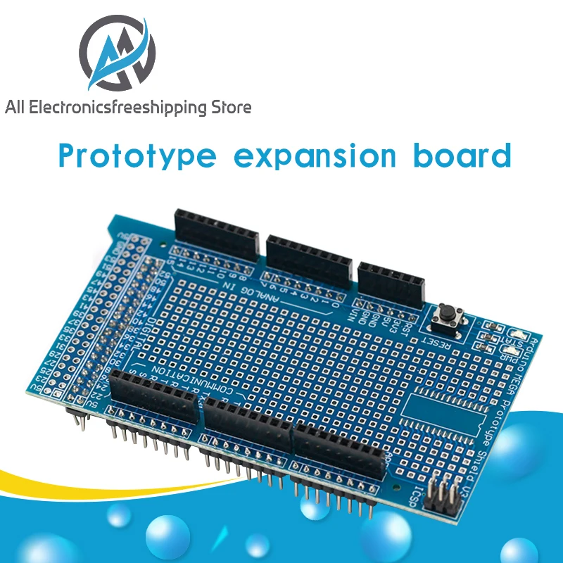 Плата расширения MEGA 2560 R3 Proto для разработки прототипа V3.0 + макетная плата Mini PCB 170