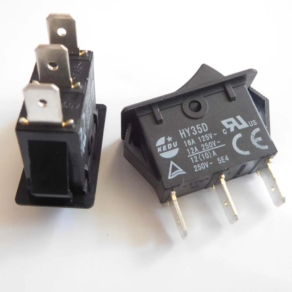 2pcs KEDU HY35C HY35D 125 250V 16