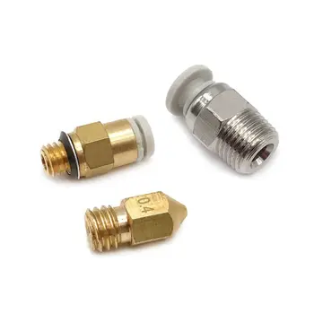 

For Bowden Extruder One-Touch Fittings 4*2 mm M6 Threaded for 1.75 mm filament