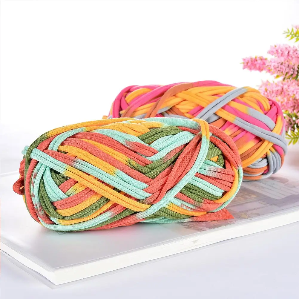 Акриловый прозрачный тканый мешок, ручная сумка, Вязаная Шерсть, DIY kit
