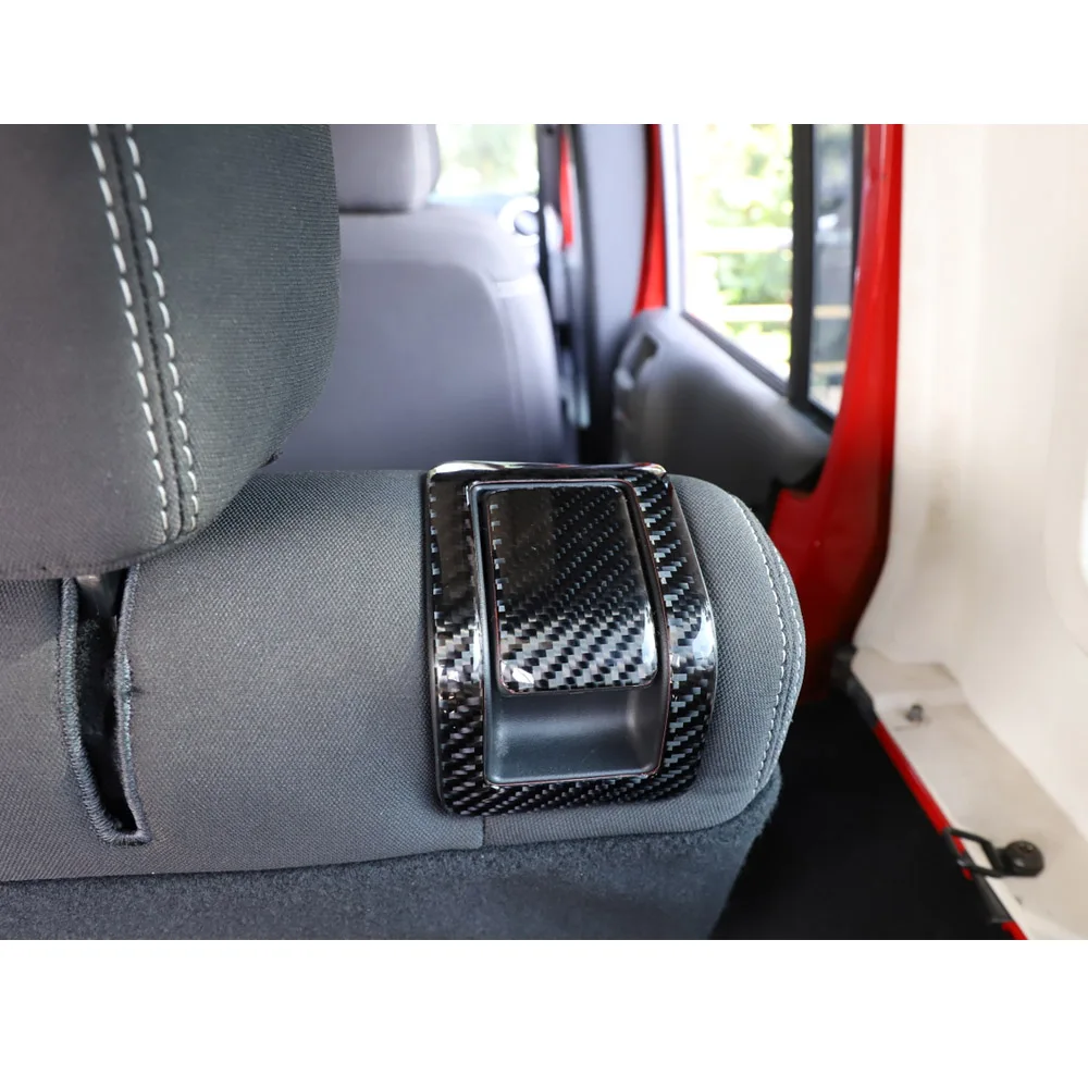 Декоративные наклейки для Jeep Wrangler JK 2011- из настоящего углеродного волокна для автомобиля