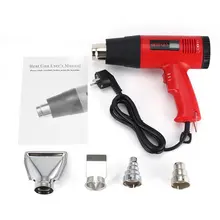866A 1800 Вт ЖК-дисплей Промышленный Электрический фена терморегулятор тепловые пушки термоусадочная упаковка тепловой электроинструмент