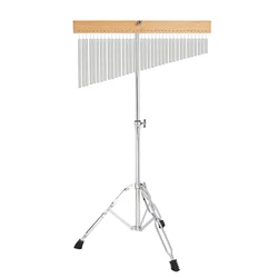 36 Tone Wind Chimes 36 Bars Single-Row Chime Percussion Instrument Musical Chime Children Toy With Tripod Stand Wind Chime Stick