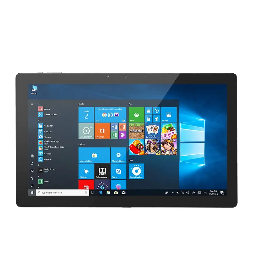 

Original Box Alldocube KNote X Pro 8GB RAM 128GB Intel Gemini Lake N4100 Multi-language 13.3Inch Windows 10 Tablet With Keyboard