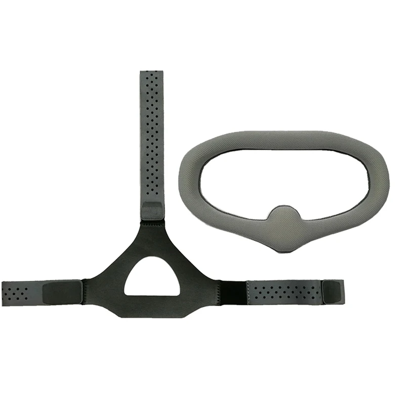 Eye Pad with Head Strap Band Set for DJI Digital FPV Goggles Face Plate Replacement Kit