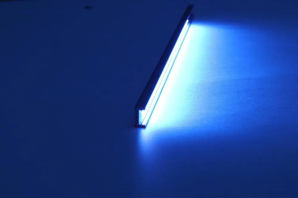 Ballance DC24V 28W 300*13.5*3.5mm 28leds 5050 Ultraviolet Radiation 365NM SMD LED Hard Rigid Strip Fluorescence Test/Exposure
