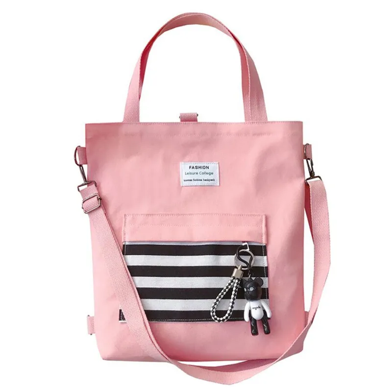 Новая холщовая женская сумка дорожная для колледжа школьные сумки девушек