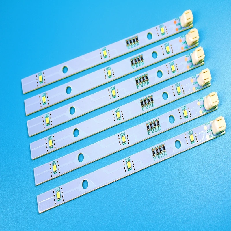 LED Strip for HISENSE/ RONGSHENG Refrigerator LED Light Bar E349766 MDDZ-162A 1629348 DC12V 2W Refrigerator Parts