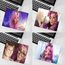 

Seraphine League Of Legends Cs Mouse Pads Small Desk Mat Kawaii Pad Cute Mousepad Anime LOL Mats Gamer Gaming Laptops Laptop Pc