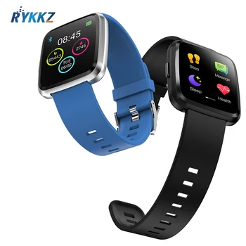

2020 Smart Watch Men Y7 Heart Rate Blood Oxygen Pressure Monitor Sport Fitness Bracelet Women Clock Smartwach For Android IOS