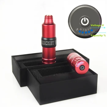 

Newst Rotary Tattoo Machine Gun Strong Quiet With Tattoo Mini Wireless Power RCA Connection Make Up Free Shipping