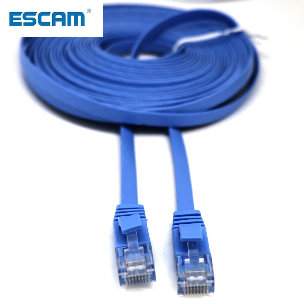 3m Length Cables & Accessories CAT6 Ultra-Thin Flat Ethernet Network LAN Cable 3m Length Cables & Accessories CAT6 Ultra-Thin Flat Ethernet Network LAN Cable