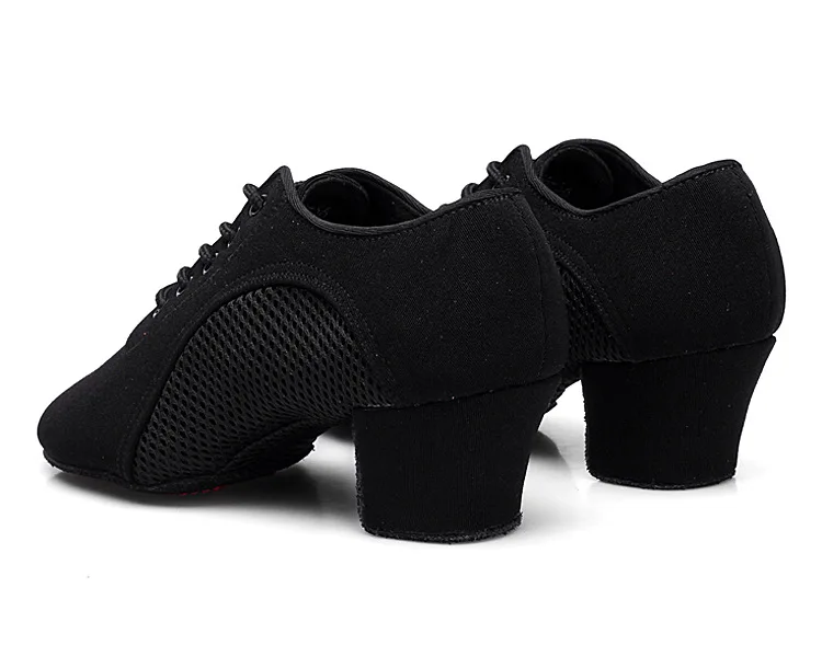 Oxford Zapatos Female Latin Dance Shoe Teacher Children Exercise Shoes Square Ballroom soft Shoes For Women ventilation