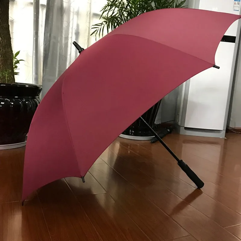 PALONY длинная прямая ручка полностью автоматический на заказ и печать зонтик цветной зонт из волокна стенд подарок реклама зонтик для гольфа - Цвет: G