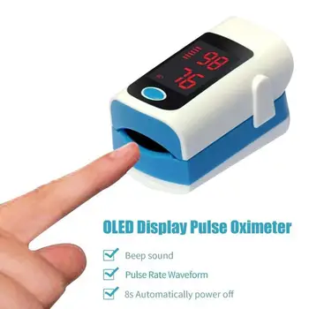 

Home Fingertip Pulse Oximeter Oximetry Heart Rate Monitor SpO2 Health Monitors Finger Clip Pulse Oximeter