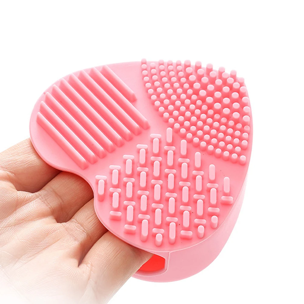 Love Heart Wash Cosmetic Brushes Cleaner MakeUp Washing Brush Gel Cleaning Mat Silicone Foundation Makeup Tool Cleaning Scrubber Love Heart Wash Cosmetic Brushes Cleaner MakeUp Washing Brush Gel Cleaning Mat Silicone Foundation Makeup Tool Cleaning Scrubber
