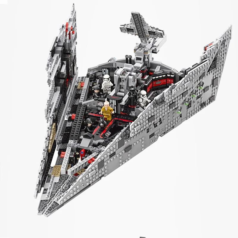 

Marvel 10901 First Order Star Destroyer Model Building Block Bricks Toys Compatible With Legoinglys Star Wars 75190 Gifts