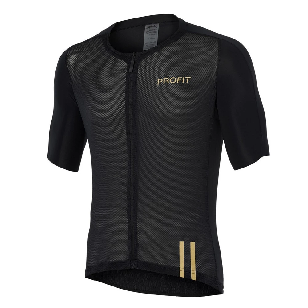thumbnail image 1 of Spiukful - Maillot de ciclismo para hombre, manga corta, transpirable, para ciclismo de montaña, 1 of 5