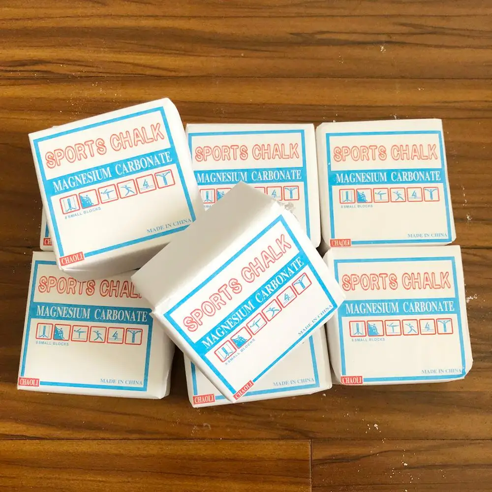 

8 Pcs/Box Weight Lifting Sport Chalk Magnesium Powder Gymnastic Sport Climbing Gym Magnesia Block Barbell weightlifting Training
