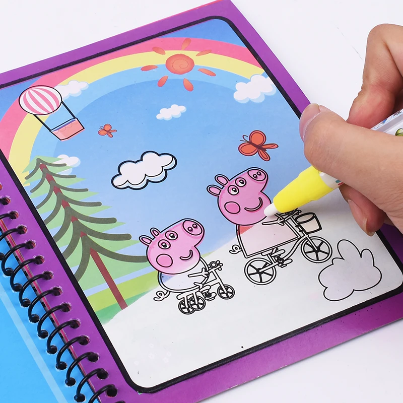 Libro de pintura de agua Magica reutilizable pluma de Doodle Mama para nignos tablero de juguete para dibujo juguete educativo