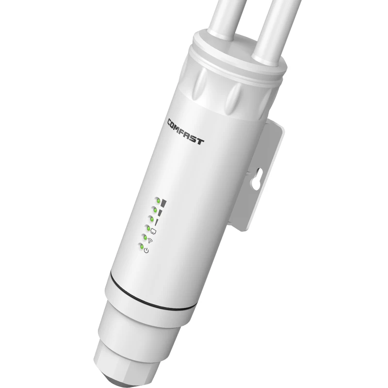 Comfast Высокая мощность AC1200 открытый беспроводной Wi-Fi ретранслятор AP/wifi маршрутизатор 1200 Мбит/с Dual Dand 2,4G+ 5 ГГц длинный диапазон расширитель PoE