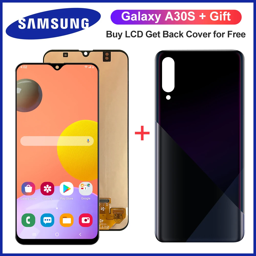 Дисплей OLED A30S 6 4 дюйма для Samsung ЖК экран A307 A307F с сенсорным экраном и рамкой в сборе