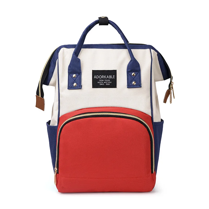  Oxford cloth Large Capacity Nappy Bag baby supplies backpack milk bottle diaper bag Mummy travel ba