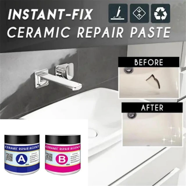 Tile Repair - Ceramic Tile Repair Filler to Fix Tile Chips and Cracks - Super Strong Adhesion - Ceramic, Porcelain, Size: One size, Other