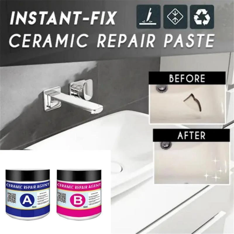 100g Ceramic Paste Floor Tile Adhesive Tile Repair Agent Tub Tile And