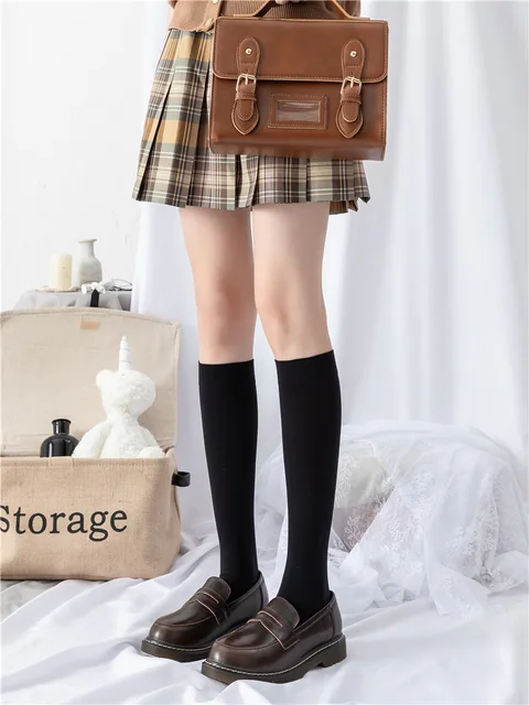 Ultrathin women‘s Silk stockings Nylon for ladies Black White Summer autumn winter socks girls Skinny legs over the knee thigh D thin Black  shank