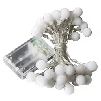 

6m Halloween Christmas Party Led Lights Dormitory Bulb String Lights Flashing Light Confession Atmosphere Light Garden Decors