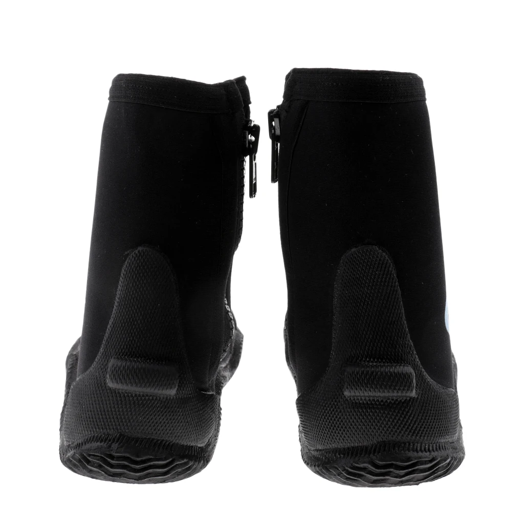 5mm Neoprene Scuba Diving Boots Water Shoes Anti-skid High Upper Warm Boots Surfing Winter Swim Kayak Spearfishing Wetsuit 