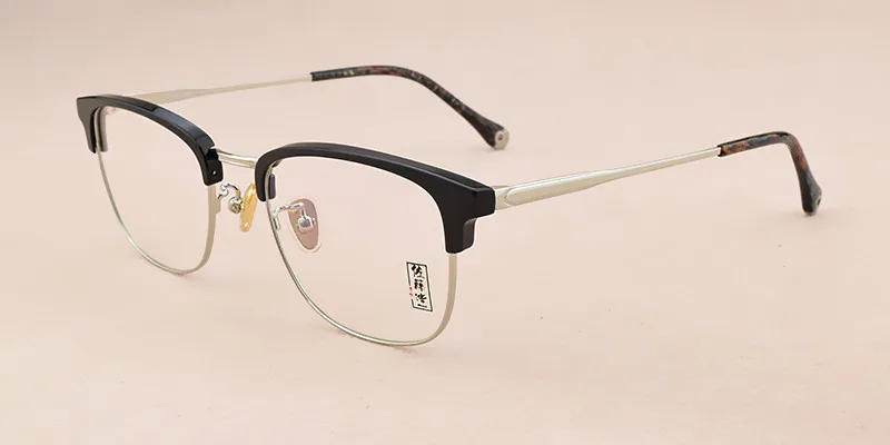 Square eye glasses frames for men optical glasses frame women Retro fashion eyeglasses frame Women's spectacle frames Men's nerd