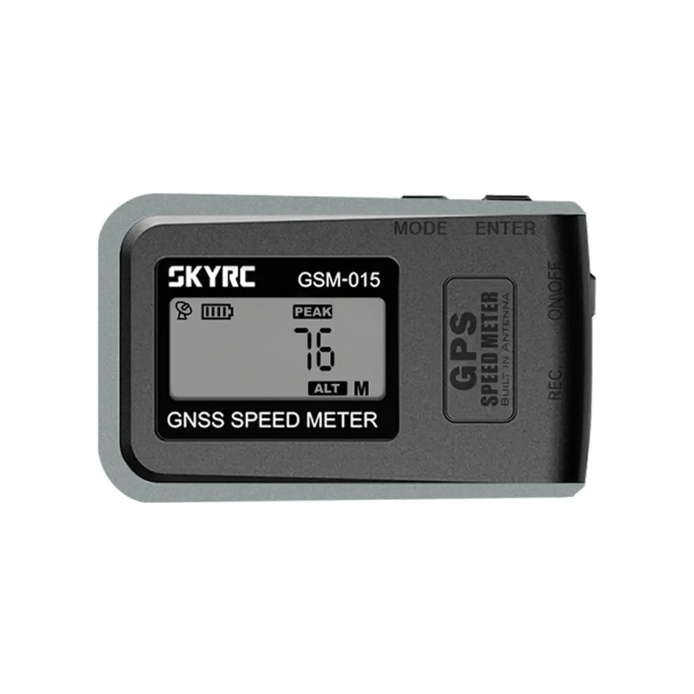 

SKYRC GSM-015 GNSS SPEED METER SK-500024 Measure Top/Average Speed Altitude Concurrent Reception of GPS & GLONASS
