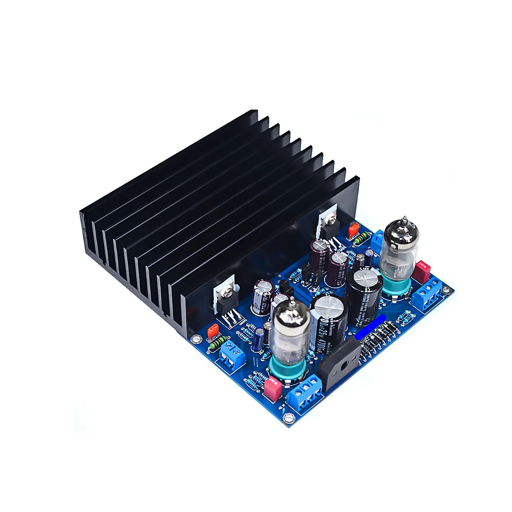 AIYIMA 6J1+ LM1875 HiFi Fever вакуумный ламповый усилитель доска 20 Вт* 2 стерео аудио предусилитель доска для DIY домашнего звукового театра