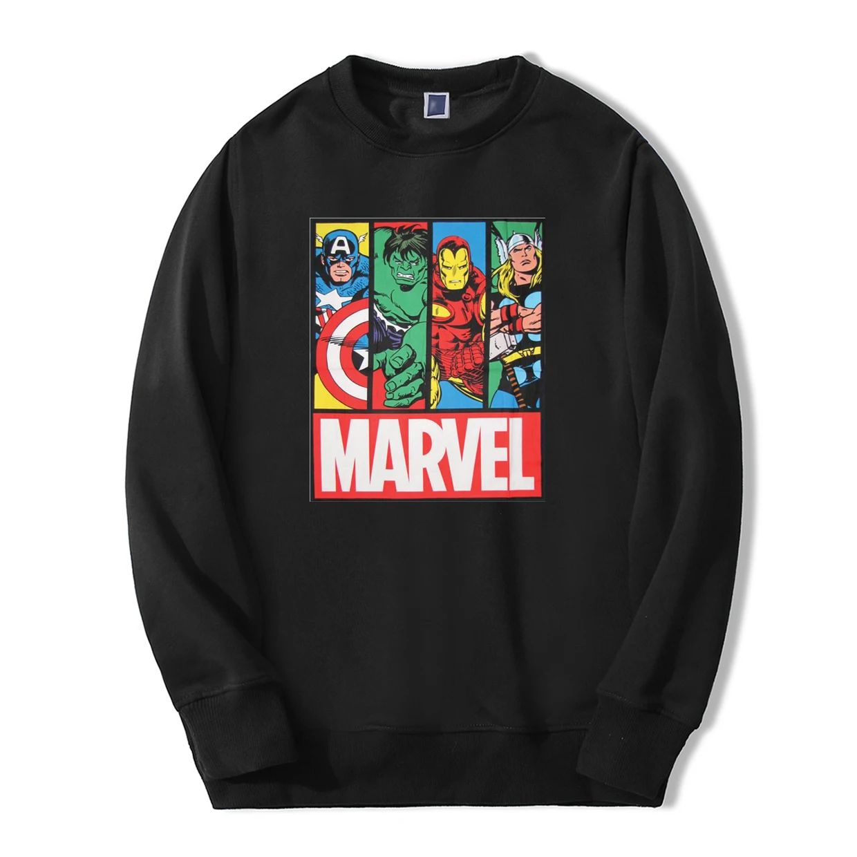 Super Hero Sweatshirts Hoodies Men Brand Avengers Marvel Comic Casual Streetwear 2019 New Fleece Pollover Winter Warm Tracksuit