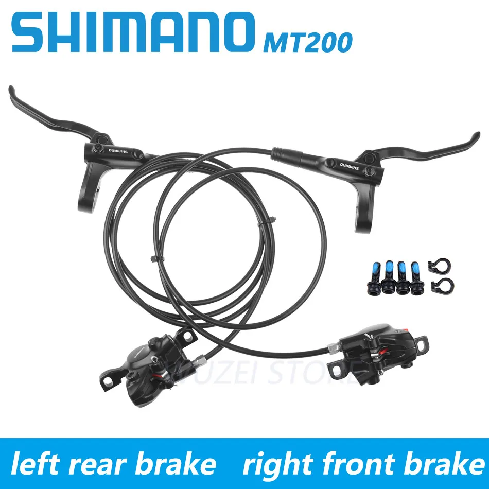 Shimano BR BL MT200 Bicycle Brake MTB Brake Hydraulic Disc Brake 750/800/1350/1450/1650mm Mountain Clamp Brakes upgraded MT315