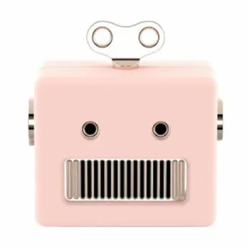 

Portable Mini Retro Robot Wireless Speaker Cartoon Robot Wireless Peaker Mini Retro Portable Smart Outdoor Audio