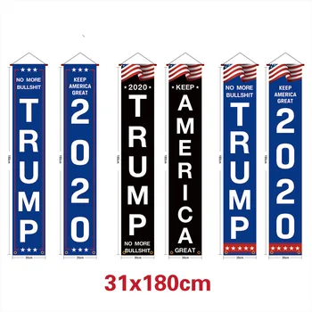 

Trump 2020 Election Trump Flag Couplet Trump Gate Flag Campaign Banner