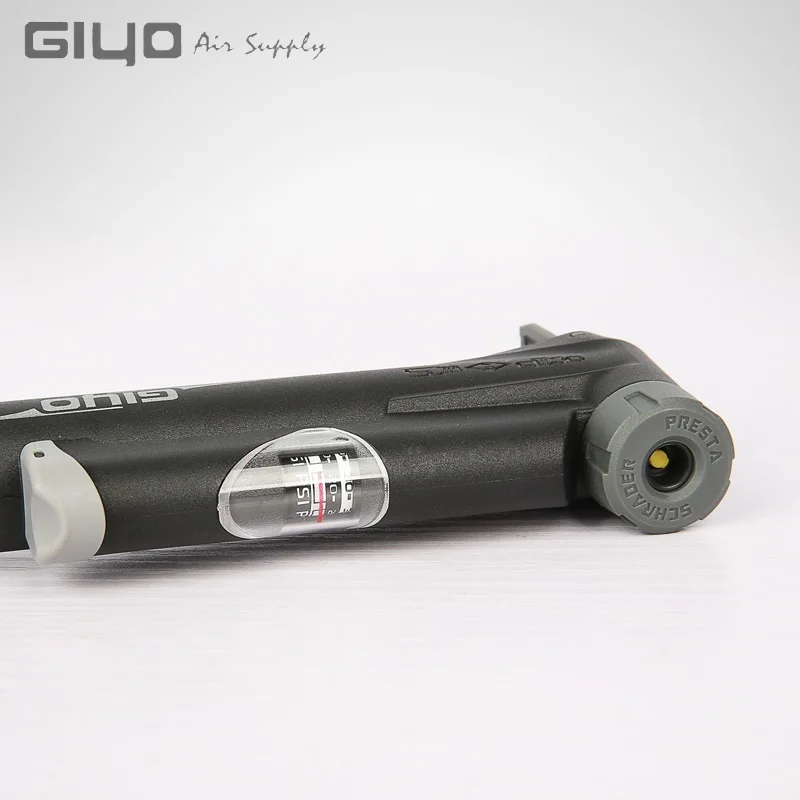 Giyo умная головка 120psi велосипедный насос MTB THandle Schrader Presta ручной насос дорожный насос для накачивания велосипедных шин Велоспорт «умный» клапан мини-насос