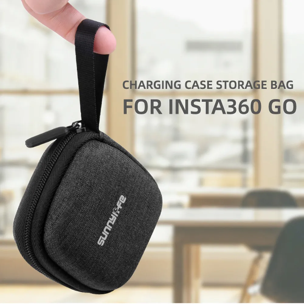 Portable Handbag Storage bag for Insta360 Go Charging box Mini Carrying Case Protective Box Insta 360 Accessories | Электроника