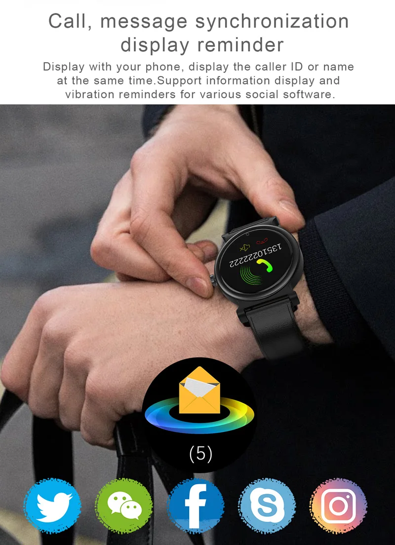 Смарт-часы R20 Android IOS Bluetooth Вызов SIRI браслет пульсометр кровяное давление фитнес-трекер цветной спортивный браслет