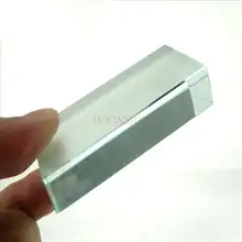Tijolo fosco retangular glglass, tijolo fosco, equipamento de ensino físico e óptico experimental