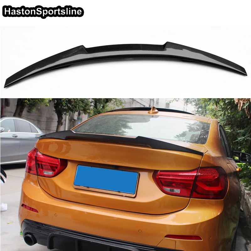 Стильные крылья заднего спойлера из углеродного волокна для BMW 1 серии F52 седан 2017